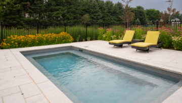 Earthscape Landscapes - Outdoor Haven Property Pool Seating Area